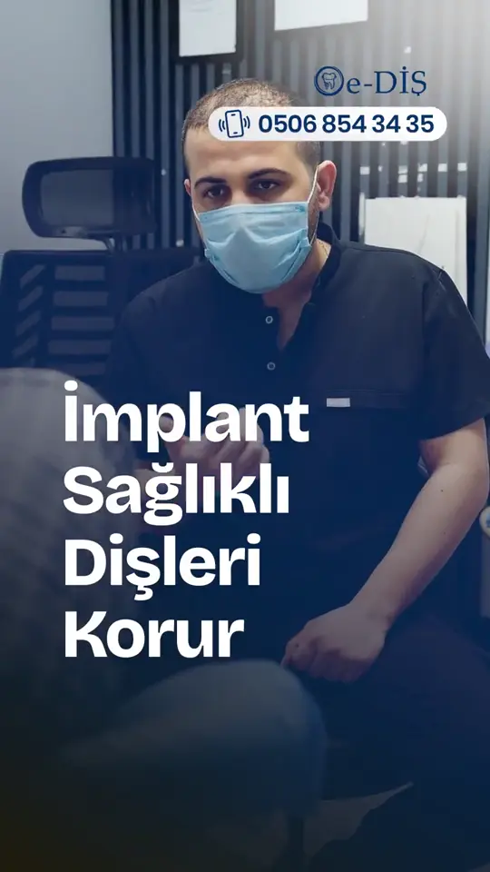 Diş Kliniği için implant tedavi tanıtım videosu